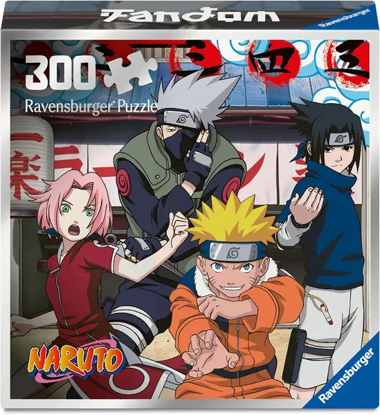 Puzzle Ravensburger din 300 de bucăți - Naruto
