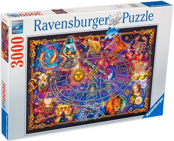 Puzzle Ravensburger din 3000 de piese - Semnele zodiacale