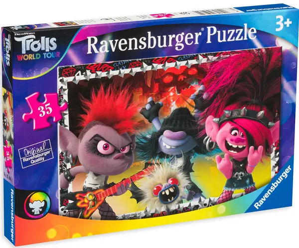 Puzzle Ravensburger din 35 de piese - Trolls 2