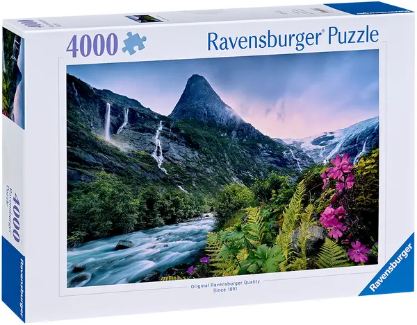Puzzle Ravensburger din 4000 piese - Dispoziție de munte uimitoare