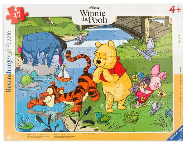 Puzzle Ravensburger din 47 de piese - Natură și prieteni din Pădurea de Afișă