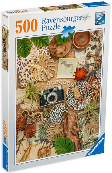 Puzzle Ravensburger din 500 de piese - Activitati artistice