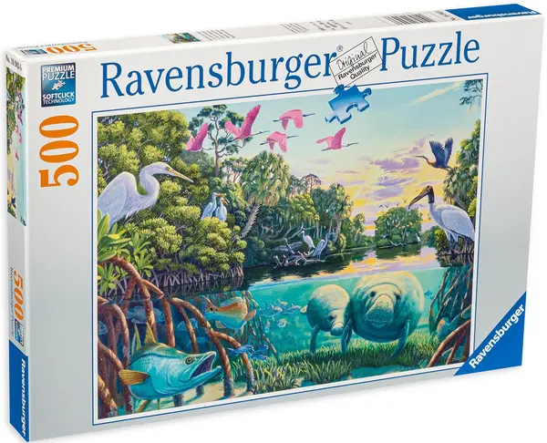 Puzzle Ravensburger din 500 de piese - Paradis