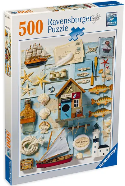 Puzzle Ravensburger din 500 de piese - Senzatie de mare