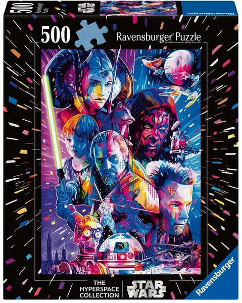 Puzzle Ravensburger din 500 piese - Amenințare invizibilă