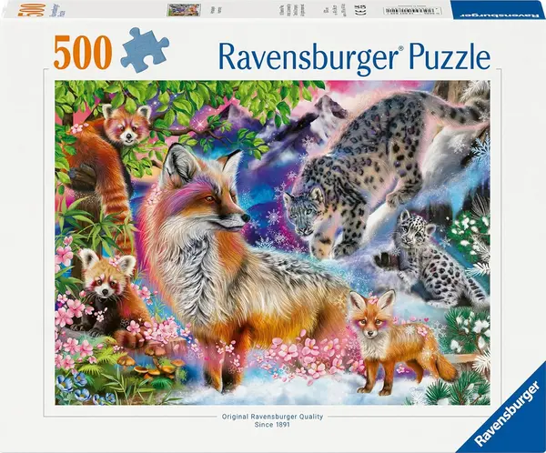 Puzzle Ravensburger din 500 piese - Armonie Himalayană