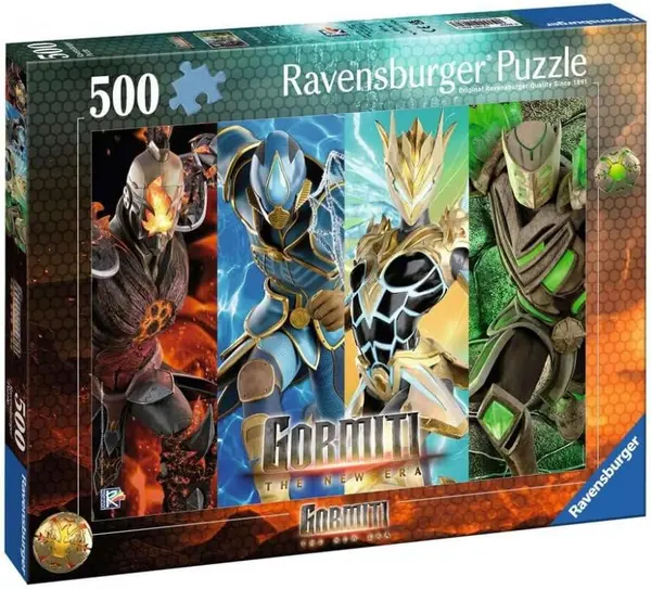 Puzzle Ravensburger din 500 piese - Gormiti, Noua Eră