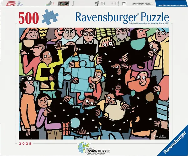 Puzzle Ravensburger din 500 piese - Puzzle comunitate