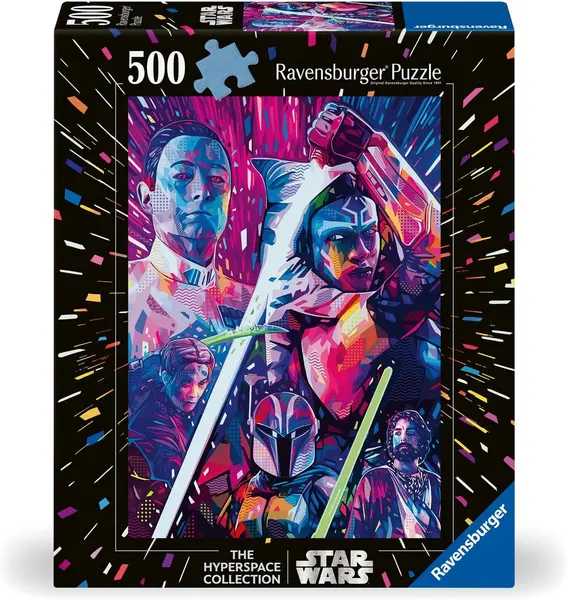 Puzzle Ravensburger din 500 piese - Star Wars, Ahsoka