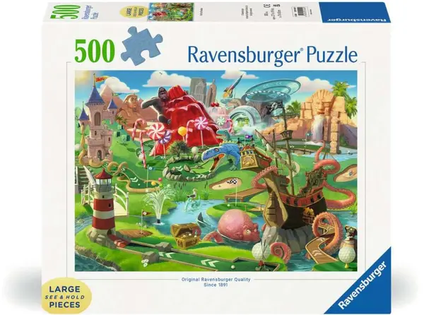 Puzzle Ravensburger din 500 piese - Țara Paradisului