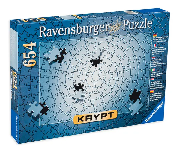 Puzzle Ravensburger din 654 de piese - Cripta argintie
