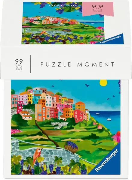 Puzzle Ravensburger din 99 piese - Cinque Terre, Italia