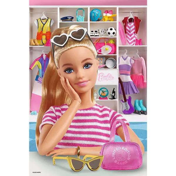 Puzzle - Sa o cunoastem pe Barbie, 100 piese | Trefl