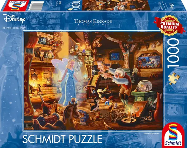 Puzzle Schmidt din 1000 de piese - Disney: Pinocchio