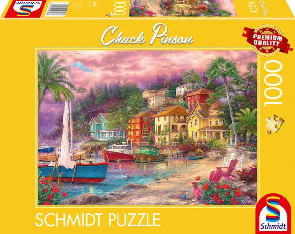 Puzzle Schmidt din 1000 piese - Magie de coastă
