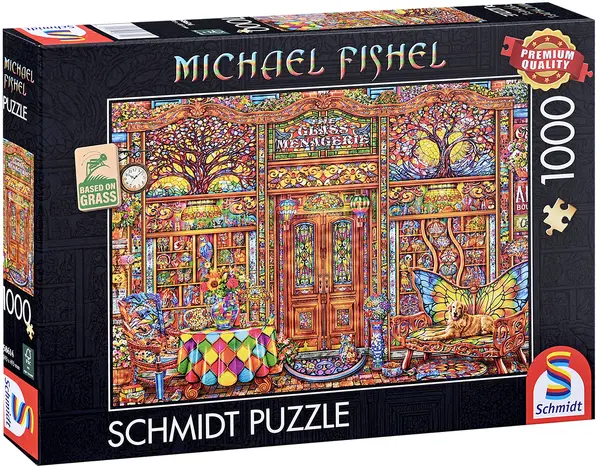 Puzzle Schmidt din 1000 piese - Menajerie de sticlă