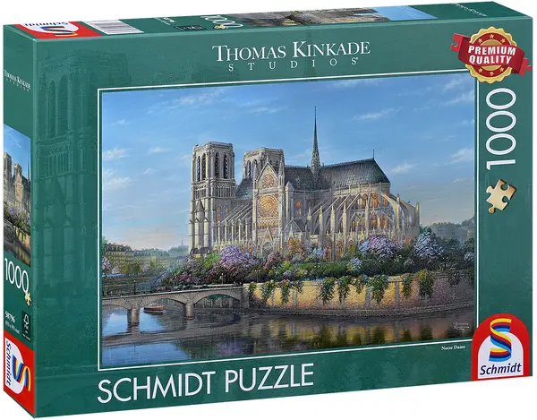 Puzzle Schmidt din 1000 piese - Notre Dame