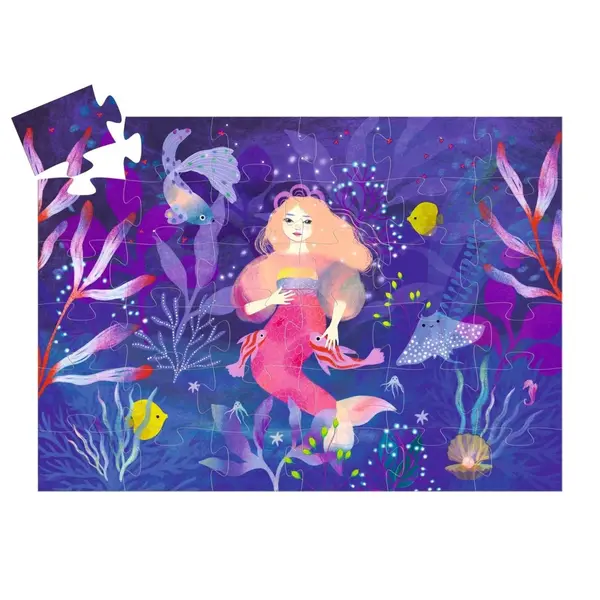 Puzzle - Sirena Ella, 36 piese | Djeco