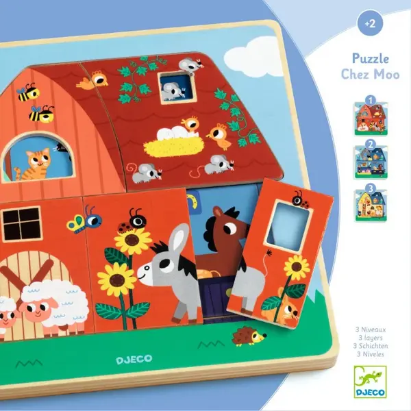 Puzzle Straturi Djeco