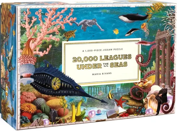 Puzzle Thames & Hudson din 1000 piese - 20 000 leghe sub apă