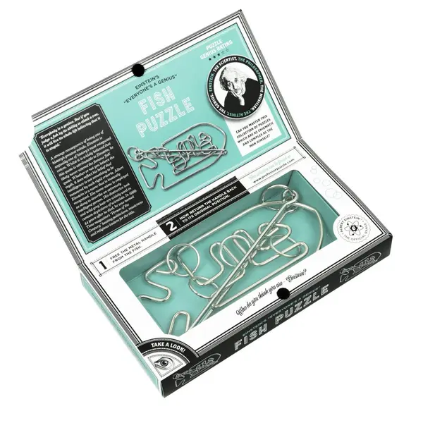 Puzzle - The Einstein Collection - Fish Puzzle | Professor Puzzle