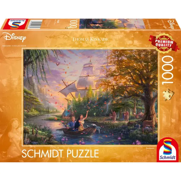 Puzzle Thomas Kinkade - Disney - Pocahontas 1000