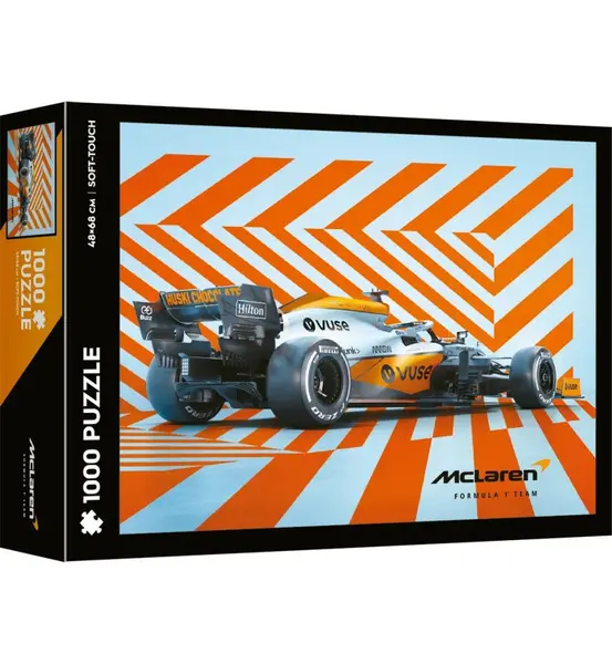 PUZZLE TREFL 1000 SOFT TOUCH AUTOMOBIL MCLAREN GULF LIVERY