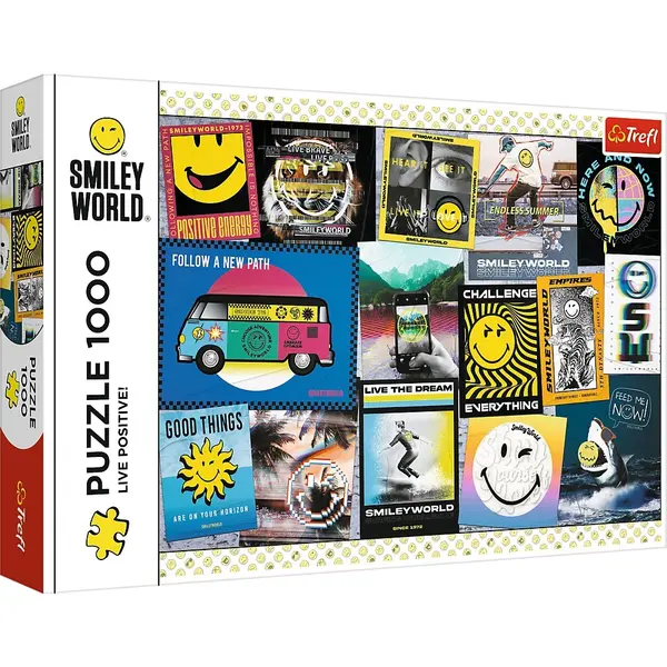 Puzzle Trefl 1000 - Traieste Pozitiv