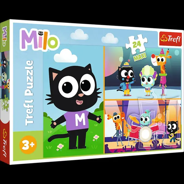 PUZZLE TREFL 24 MAXI PLANETA MILO AVENTURILE MOTANULUI MILO