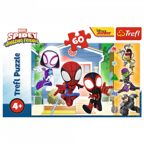 Puzzle Trefl 60 Lumea lui Spidey