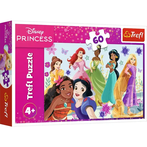 PUZZLE TREFL 60 PRINTESE IN ACTIUNE