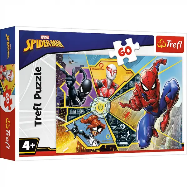 Puzzle Trefl 60 Spiderman Panza de Paianjen