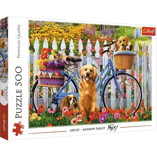 Puzzle Trefl Aventura Catelusilor, 500 piese