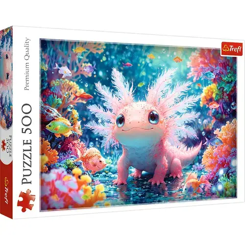 Puzzle Trefl Axolotl, 500 de piese