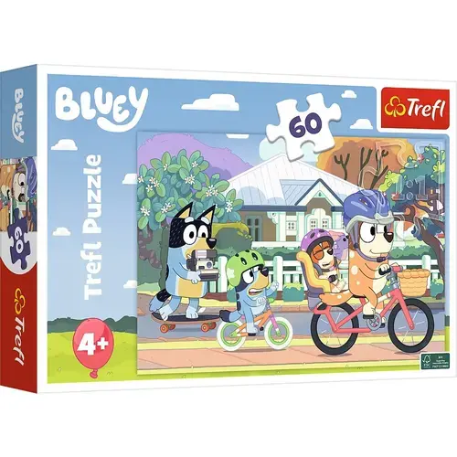 Puzzle Trefl, Bluey, Minunata Bluey, 60 piese