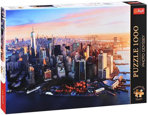 Puzzle Trefl din 1000 de piese - Manhattan, New York