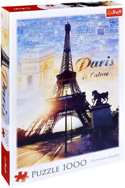 Puzzle Trefl din 1000 de piese - Paris in zori