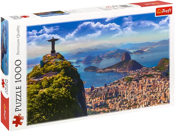 Puzzle Trefl din 1000 de piese - Rio