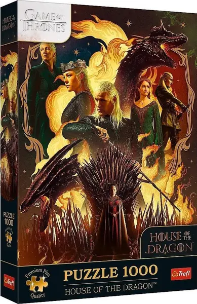 Puzzle Trefl din 1000 piese - Casă Dragonului