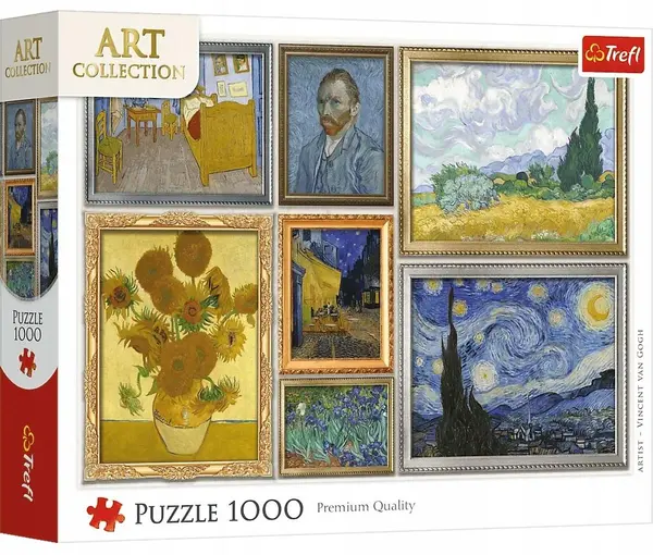 Puzzle Trefl din 1000 piese - Colecția Vincent van Gogh