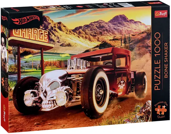 Puzzle Trefl din 1000 piese - Hot Wheels: Bone Shaker