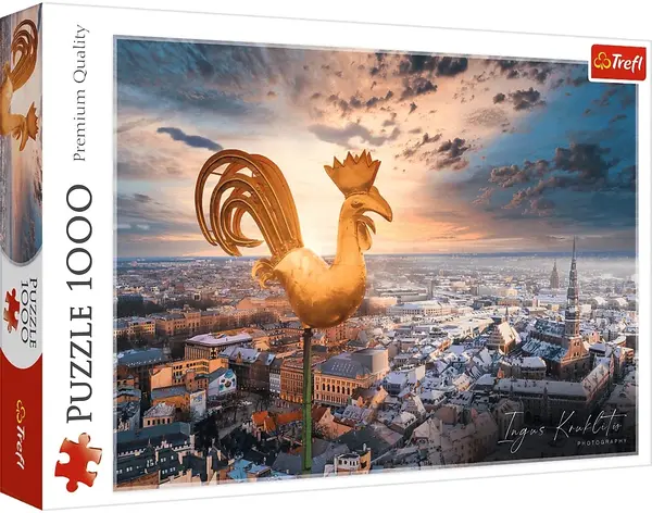 Puzzle Trefl din 1000 piese - Riga