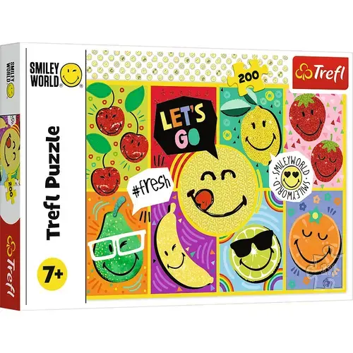 Puzzle Trefl din 200 de piese - Veselii