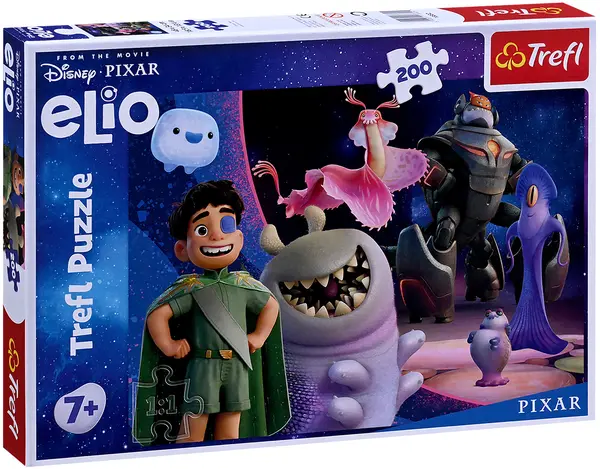 Puzzle Trefl din 200 piese - Elio într-o galaxie îndepărtată, foarte îndepărtată