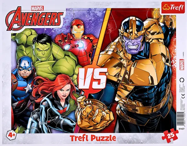 Puzzle Trefl din 25 de piese - Echipa Incredibililor Răzbunători