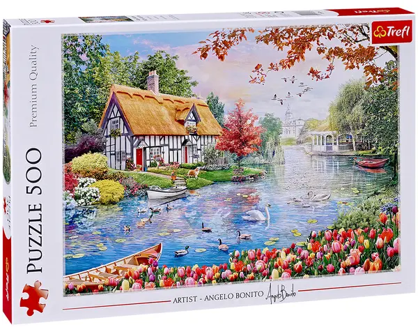 Puzzle Trefl din 500 de piese - Paradise Silence