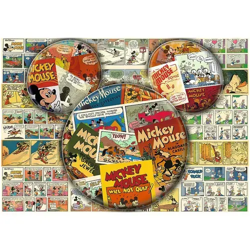 Puzzle Trefl Disney Mickey Mouse, 1000 piese