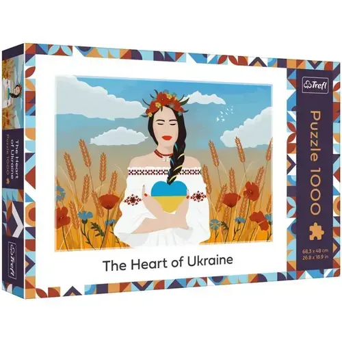 Puzzle Trefl Inima Ucrainei, 1000 piese