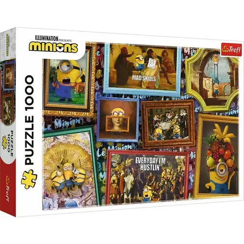 Puzzle Trefl - Minionii, 1000 piese