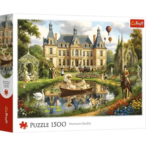 Puzzle Trefl Palatul de langa apa, 1500 de piese